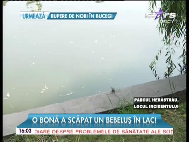 Salvatoarea copilului care a căzut &icirc;n lacul Herăstrău: "I-am făcut respiraţie gură la gură"