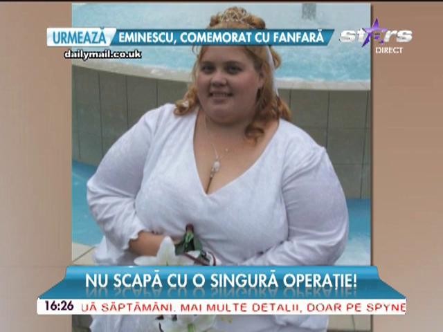 Imagini şoc! A slăbit 100 de kilograme, din 220, dar are o nouă problemă!