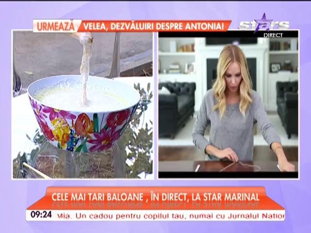 Impresionează-ţi copilul! Iată cea mai simplă metodă de a face baloane de săpun