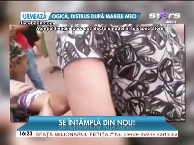 Se &icirc;nt&acirc;mplă din nou! Bătr&acirc;nică săltată de poliţişti, pentru că vindea o m&acirc;nă de zarzavat