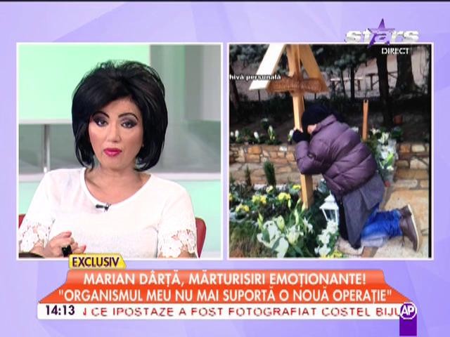 Cancerul a recidivat!  Marian Dârţă, în lacrimi: "Nu vreau să mor! Sunt disperat!"