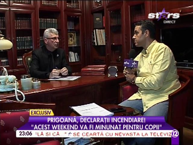 Confruntare DECISIVĂ! Silviu Prigoană face declaraţii INCENDIARE
