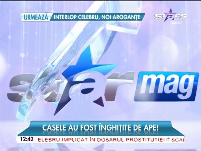 Imagini apocaliptice! Zeci de case au fost &icirc;nghiţite de ape, &icirc;n urma ploilor torenţiale