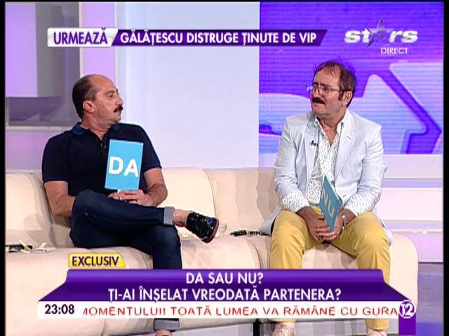 Romică Ţociu şi Cornel Palade, shiow de milioane la "Agentul Vip"! Telespectatorii s-au distrat pe cinste 3