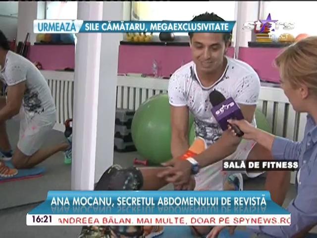 Ana Mocanu, secretul abdomenului de revistă! C&acirc;t munceşte asistenta "păcătoasă" pentru a avea un trup de invidiat