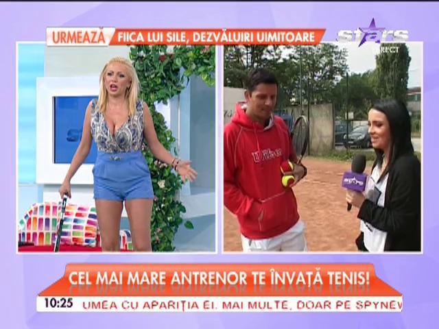 Lucian Viziru, cel mai tare antrenor dă lecţii de tenis: "Pot să o &icirc;nvăţ şi pe Simona Halep"
