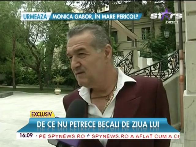 Gigi Becali, surpriză de ziua lui!