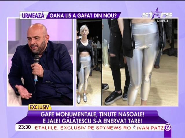 Ţinuta lui Ruby, desfiinţată de Alin Gălăţescu: "Este un exerciţiu, e o bazaconie chestia asta!"