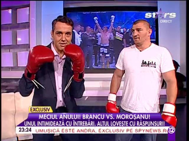 Meciul "secolului"! Şi-a luat bătaie Cristi Brancu de la Cătălin Moroşanu?