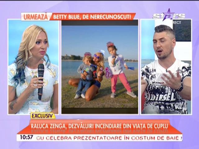 Raluca Zenga, din Dubai direct la "Star Matinal de weekend". Are alt look  şi radiază