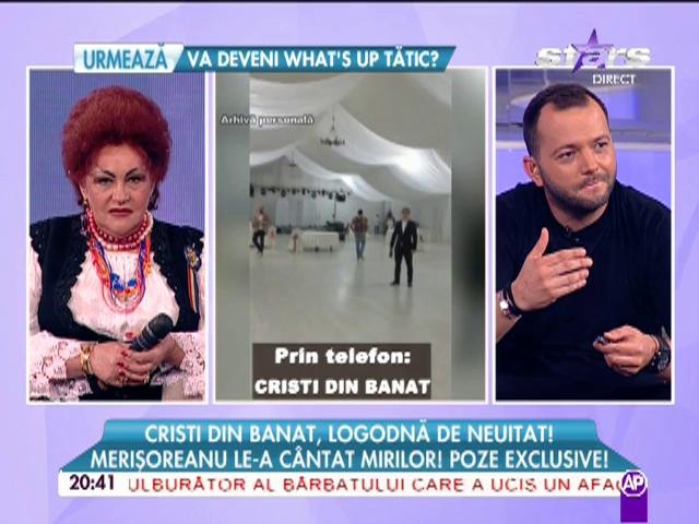 Cristi din Banat, logodnă de neuitat! Elena Merişoreanu le-a c&acirc;ntat mirilor