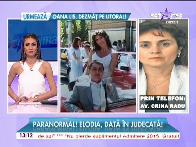 Paranormal! Elodia Ghinescu,dată &icirc;n judecată