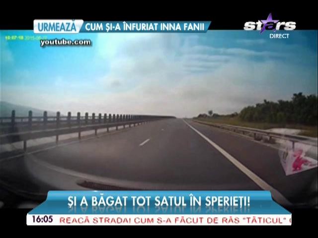Inconştienţă la volan! A condus pe contrasens