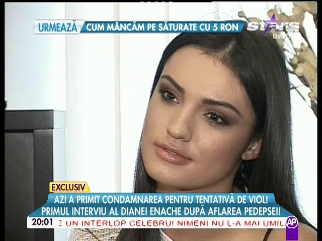 Primele declaraţii ale Dianei Enache, după ce agresorul ei a fost condamnat