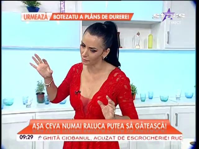 Raluca Dumitru &icirc;ţi propune o reţetă de dietă: "Ciorbă de salată"