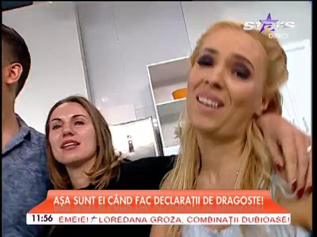 A izbucnit &icirc;n lacrimi, &icirc;n direct!