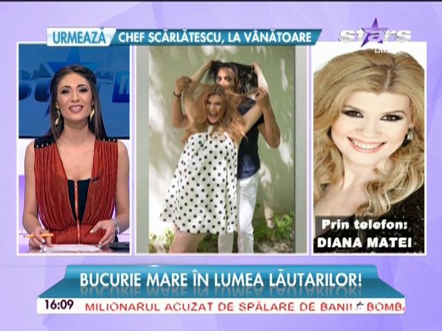 Diana Matei, primele declaraţii după ce a devenit mămică: "Bebeluşul măn&acirc;ncă şi pl&acirc;nge"