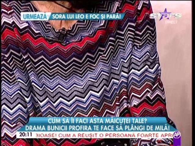 O bătr&acirc;nă este legată cu o funie de gard de fiul ei! Mamaia are 80 de ani şi a &icirc;ndurat sute de bătăi: "Mi-a rupt m&acirc;na de două ori!"