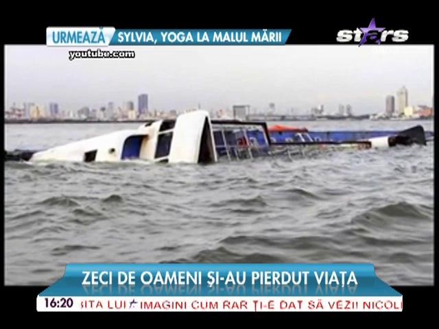 Catastrofă maritimă! Un feribot a fost &icirc;nghiţit de apă