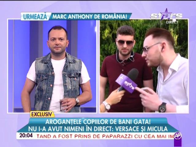 Copiii de bani gata, "regii" fiţelor! Andrei Versace şi Victoraş Micula şi-au unit forţele: "Ne-am g&acirc;ndit să facem o aroganţă"