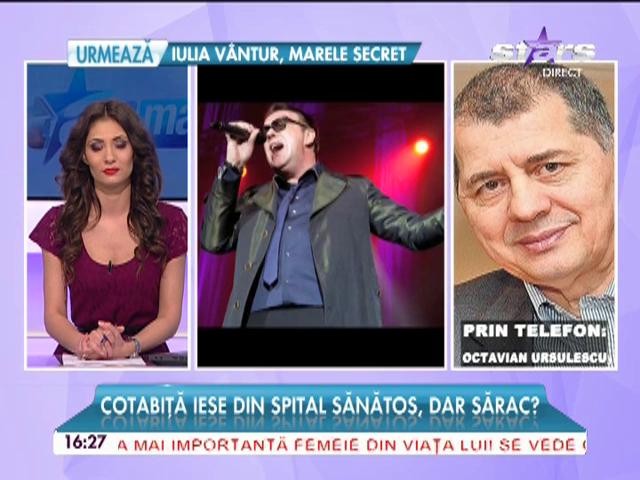 Gabriel Cotabiţă iese din spital sănătos, dar sărac? "Trebuie să plătească 2000 de euro pe lună"