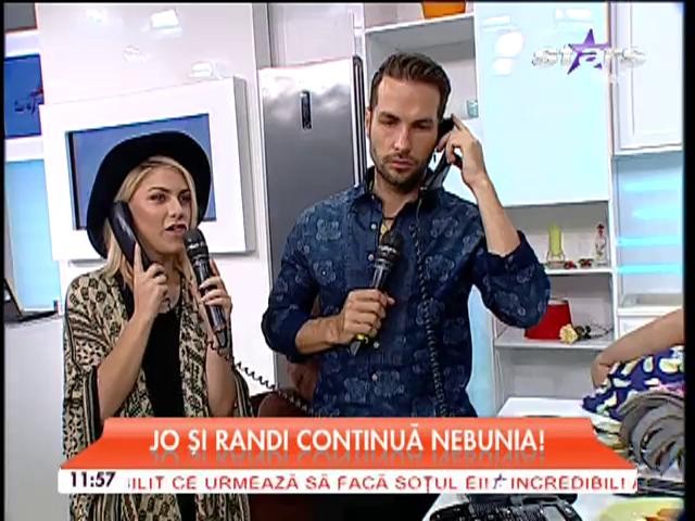 Jo şi Randi, test de sinceritate! Ce fel de relaţie este &icirc;ntre ei?