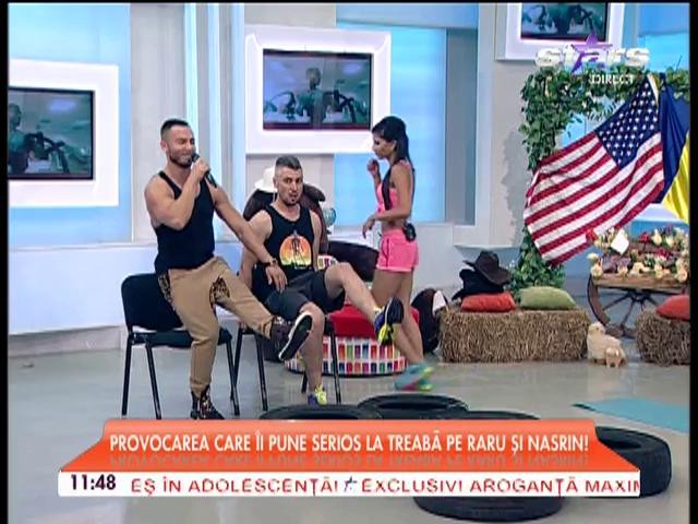 Sony Flame i-a pus la treabă pe Nasrin şi pe Raru! La ce provocare i-a supus?