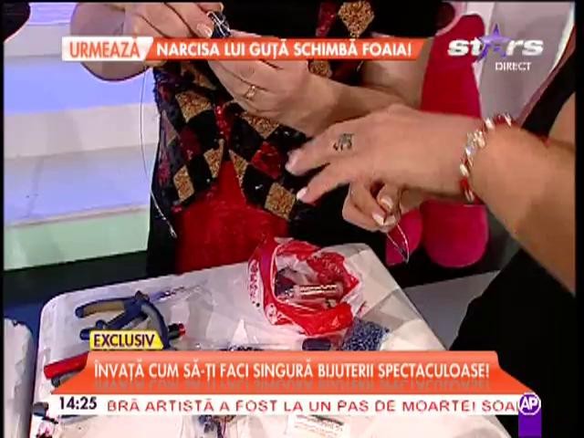 &Icirc;nvaţă cum să-ţi faci singură bijuterii spectaculoase! Rapid şi ieftin