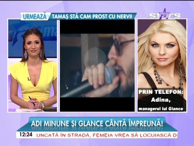 Adina de la Heaven, primele declaraţii despre colaborarea iubitului ei cu Adi Minune