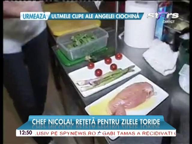 Chef Nicolai Tand, reţetă pentru zilele toride! Măn&acirc;ncă sănătos şi ieftin