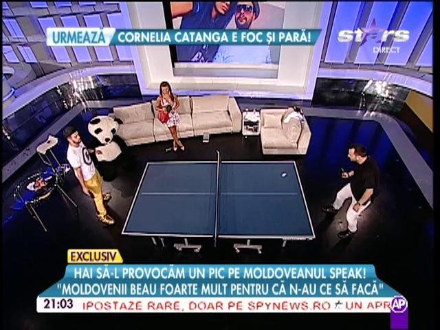 Surpriza pe care Adelina i-a făcut-o lui Speak, &icirc;n direct! Nimeni nu se aştepta la asta