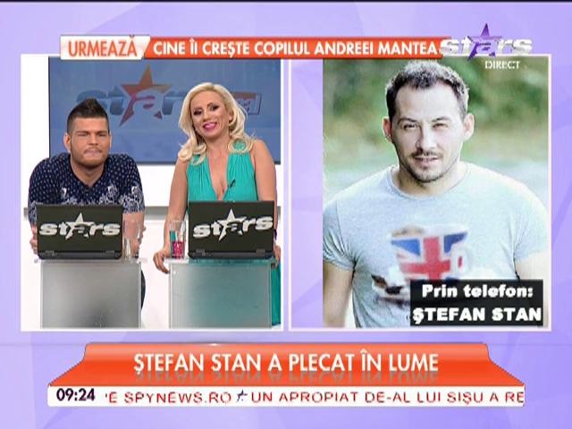 Ştefan Stan a plecat &icirc;n lume! Şi-a făcut bagajul şi a plecat departe...