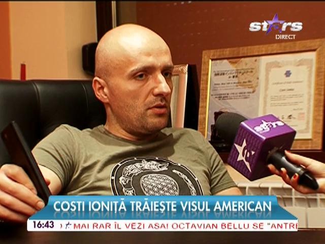 Costi Ioniţă trăieşte visul american! Rom&acirc;nul a ridicat  New York-ul &icirc;n picioare