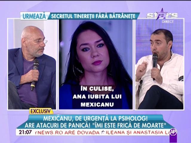 Marian Mexicanu', vizită la psiholog: "&Icirc;mi este frică de moarte"