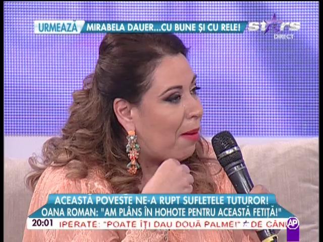 Povestea care i-a rupt sufletul Oanei Roman: "Am pl&acirc;ns &icirc;n hohote pentru această fetiţă"