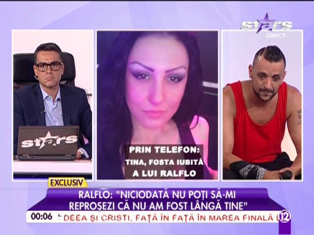 &Icirc;ncă o confruntare &icirc;ntre Ralflo şi fosta iubită: "M-ai ameninţat că leşini dacă de las"