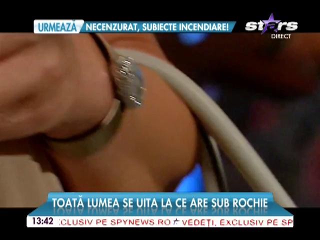 Ea  vorbea, dar nimeni nu se putea concentra! Ramona Bădescu, apariţie incendiară