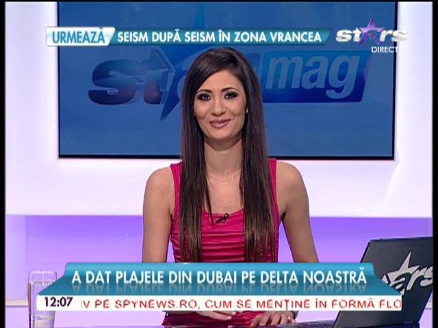 A dat plaje din Dubai pe DELTA noastră! Imagini cu Ramona Gabor aşa cum nu credeaţi că o să vedeţi