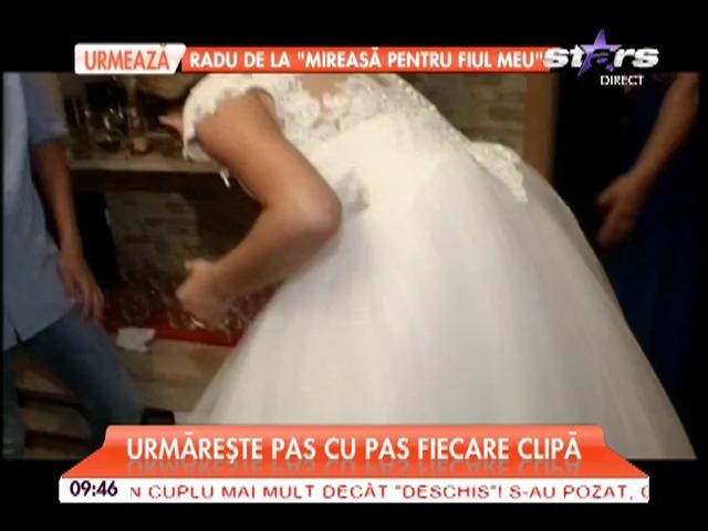 O zi magică, o nuntă ca-n poveşti! Sora geamănă a Denisei Biţă a spus "DA"