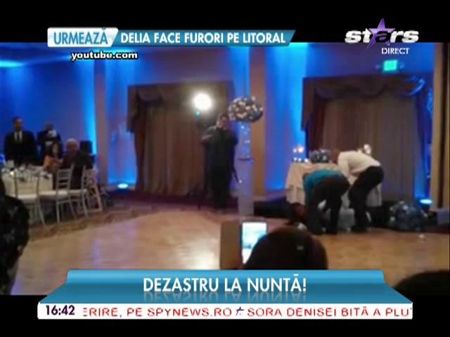 Dezastru la onuntă! Dansul mirilor s-a terminat cu un knock-out!
