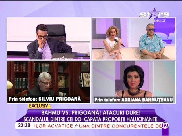 Silviu Prigoană a jignit-o pe Camelia Pătrăşcanu, &icirc;n direct: "Doamnă cred că aveţi o problemă psihică!"