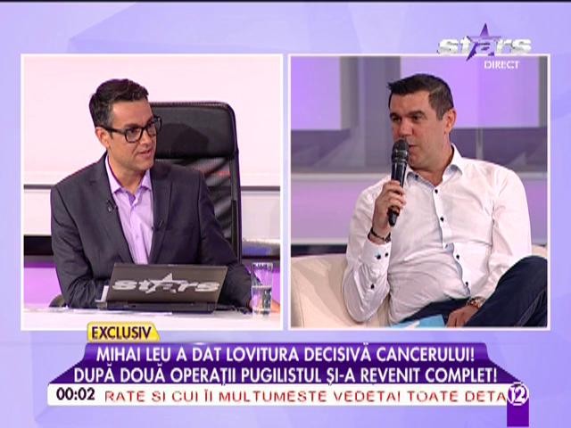 Mihai Leu a dat lovitura decisivă cancerului: "Au fost anumite momente &icirc;n care m-am g&acirc;ndit la moarte!"