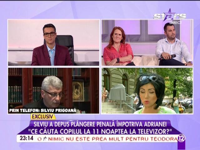 Silviu Prigoană, noi acuzaţii la adresa Adrianei Bahmuţeanu: "Nu s-a ocupat să &icirc;i ducă pe copii la oftalmolog sau la stomatologie!"