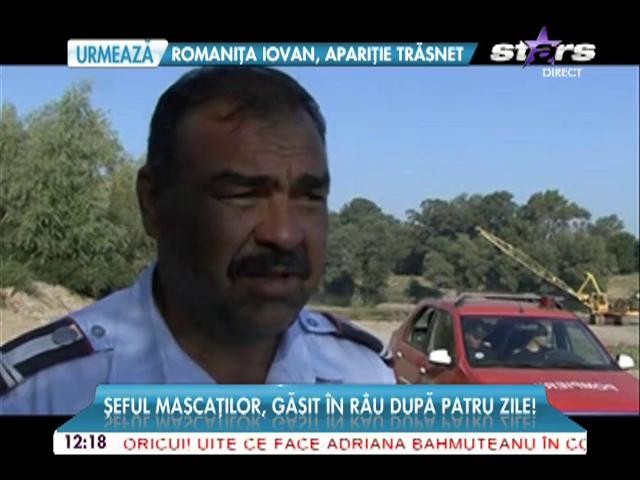 Şeful mascaţilor, găsit &icirc;n r&acirc;u după patru zile! Nunta fiicei comisarului mort a fost anulată
