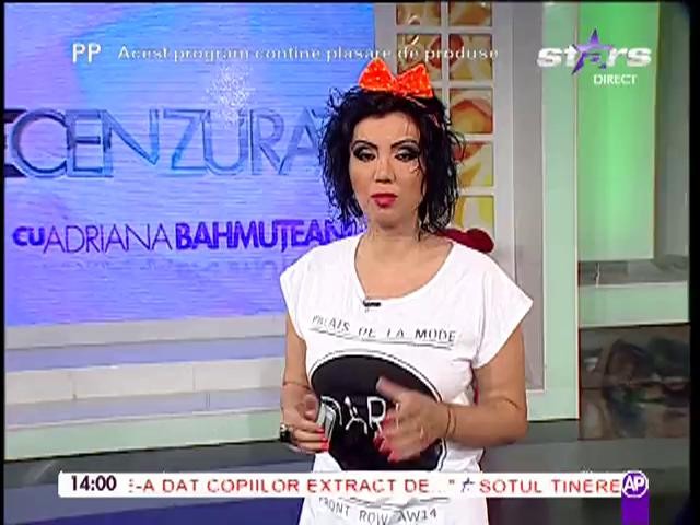 Adriana Bahmuţeanu, schimbare de look! Cum a apărut prezentatoarea tv, în direct