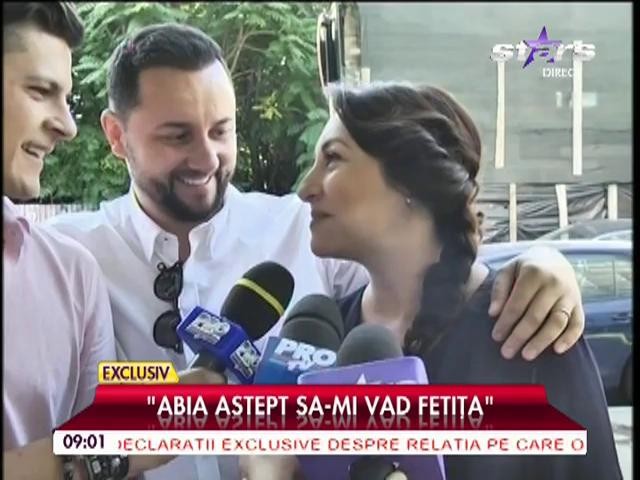 Andra naşte pentru a doua oară, astăzi! Iată primele declaraţii ale artistei: "Abia aştept să-mi văd fetiţa"