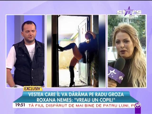 Roxana Nemeş, provocare-fulger din partea lui Mihai Morar! Cum a făcut blonda autostopul, &icirc;n direct