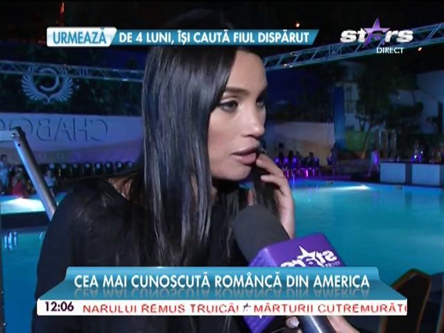 Cea mai cunoscută rom&acirc;ncă din America trece prin momente grele! "Am venit să fac tratament &icirc;n Rom&acirc;nia, pentru că sunt medici buni"
