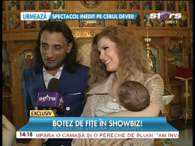 Diana Matei şi-a creştinat băieţelul! Vezi imaginile &icirc;n exclusivitate