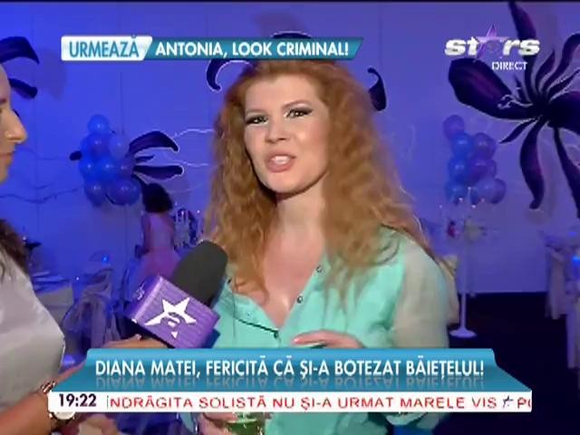 Imagini de senzaţie de la petrecerea de botez a fiului Dianei Matei: "O să iasă totul minunat!"